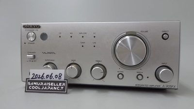 ONKYO A-905FX Pre-Main Integrated Stereo Amplifier Silver Audio VL