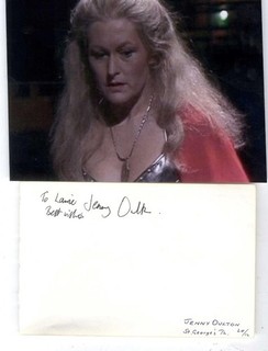 Jenny Oulton vintage signed page