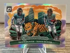 Travis Hunter 2025 Panini Donruss Optic Downtown Duos RC #15 Jags SSP Case Hit
