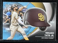 2022 Series 2 Batting Helmet Commemorative Relics Blue Fernando Tatis Jr 0yl4