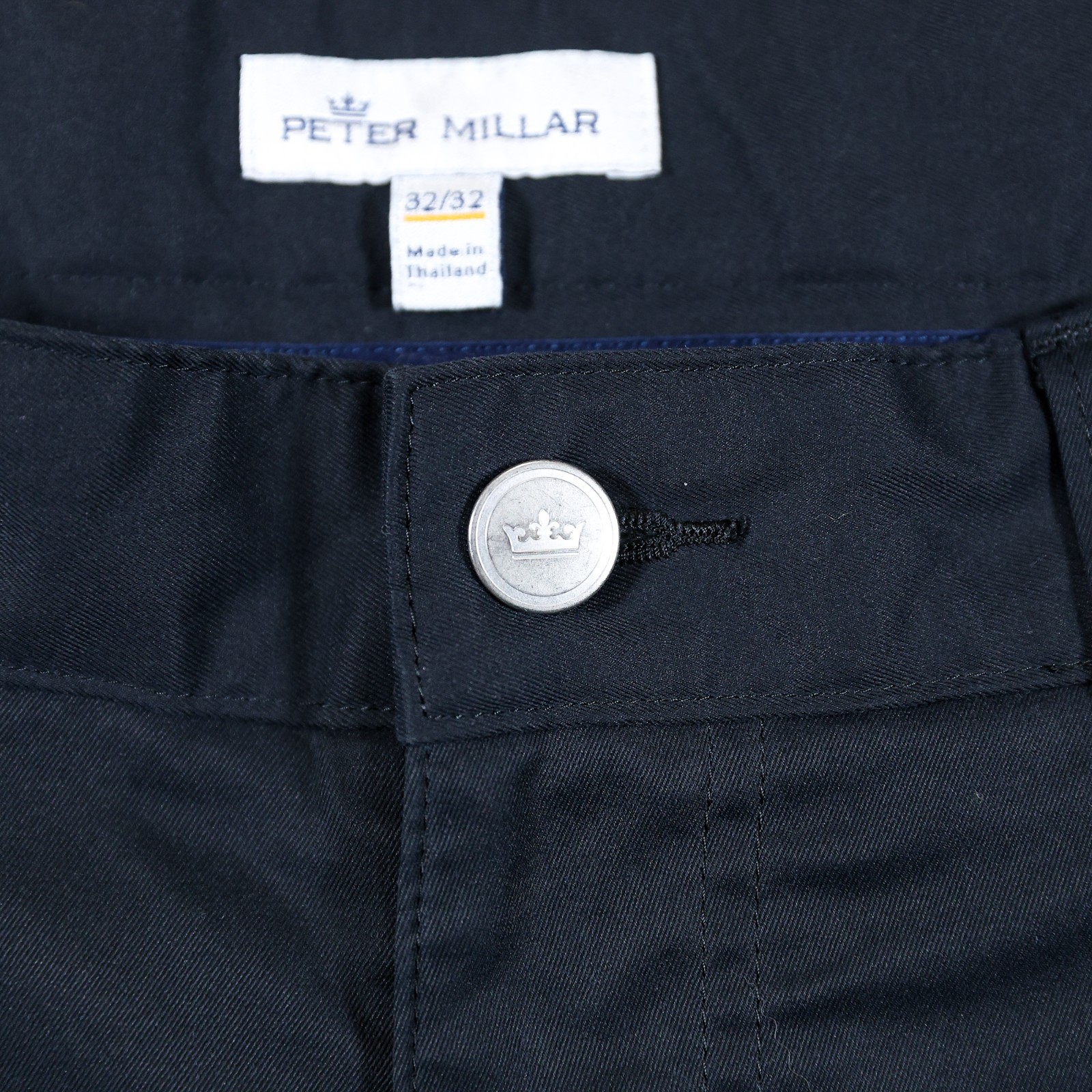 Peter Millar Performance Pants 32x32 Black Stretc… - image 5