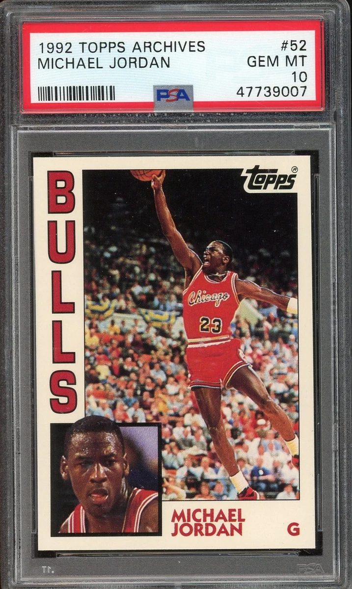 Michael Jordan PSA 10 Graded Basketball Trading Cards for sale | eBay