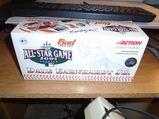 2001 Action 2001 #8 Dale EarnhardtJr. Bud MLB All Star Game 1/24