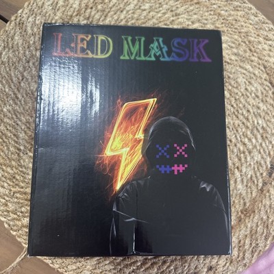 LED Mask Rechargeable with Adjustable Display Patterns