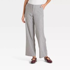 Women's Mid-Rise Bootcut Pants - A New Day