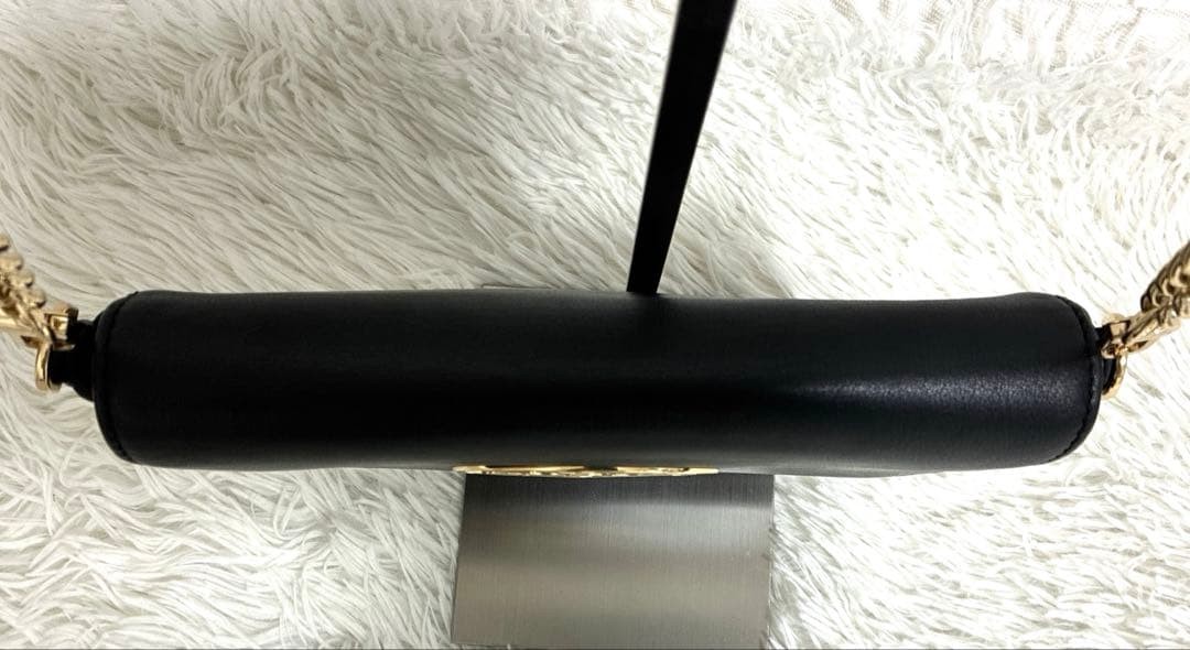 Tory Burch 2-way Chain Shoulder Bag Leather Black Women's From Japan thumbnail 8