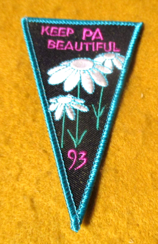 Keep PA Beautiful 93 Embroidered Patch