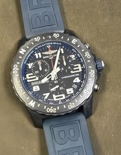 Breitling Endurance Pro (X82310) - Men's 44mm Chronograph Quartz Watch (Blue)