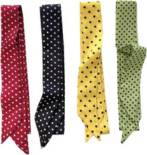 4 Pack Head Scarf Hair Neck Scarves for Women Purse Bag Scarfs for Handbags Long