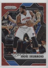 2016-17 Panini Prizm Ruby Wave Prizm Andre Drummond #201 t6r