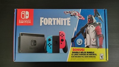 Fortnite Double Helix Bundle Nintendo Switch BOX ONLY with