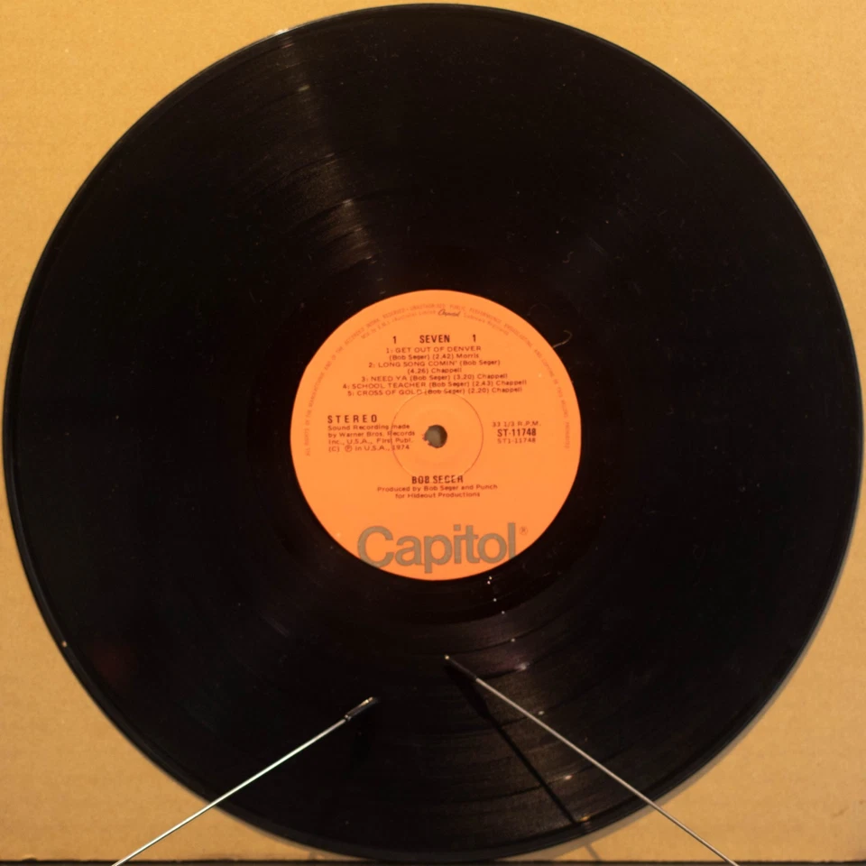 BOB SEGER - SEVEN - Vinyl LP - Capitol Records - 1978 - VG FREE POSTAGE (2963) - Image 2 of 4