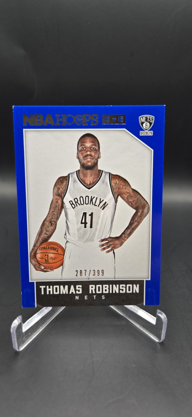 2015-16 Hoops Blue #175 Thomas Robinson /399 -