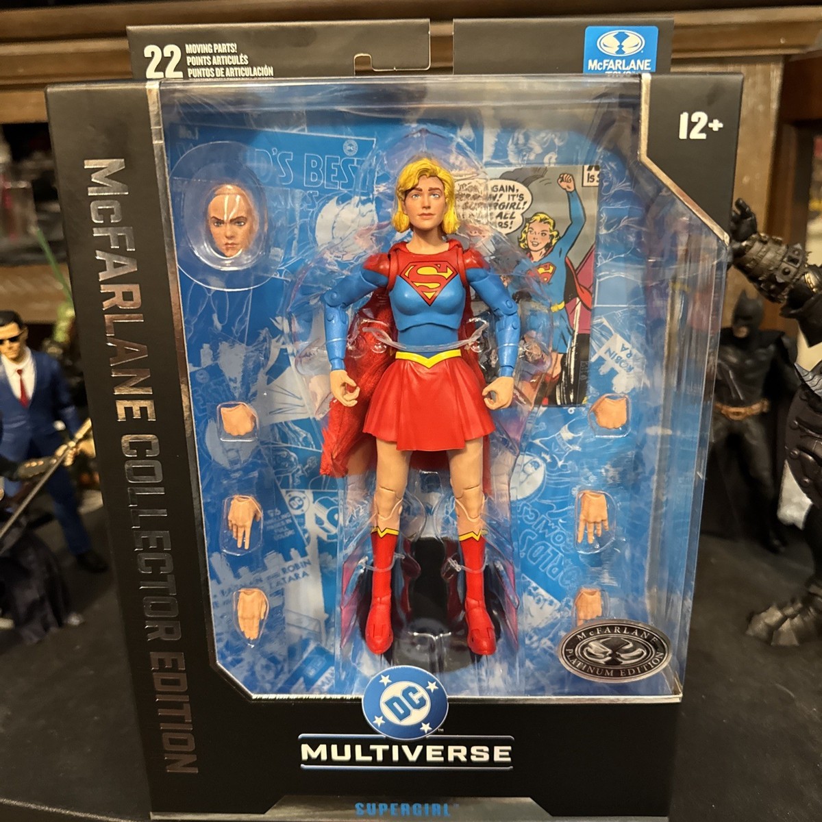 McFarlane DC Multiverse SUPERGIRL PLATINUM Action Comic Collector