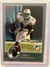 2003 Chris Chambers Topps Football Card #218