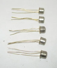 General Instrument 2N1308 NPN Germanium Computer Transistors Tested NOS 5 Pcs.