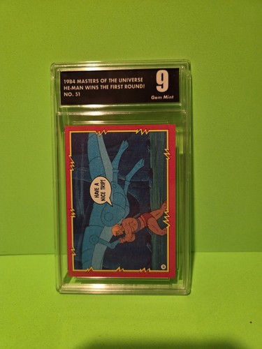 1985 Masters Of The Universe 51 He Man Wins The First Round Graded 9
