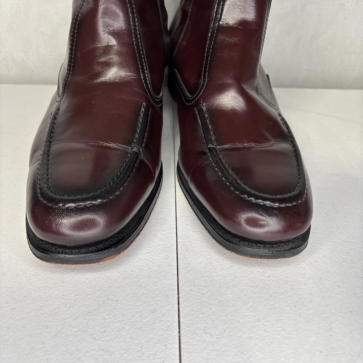 Florsheim Regent 17074 Mens Black Cherry Boots Ankle Zip  display picture 2