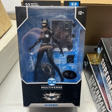 DC McFarlane Multiverse Platinum Edition Batman Dark Knight Rises Catwoman-READ