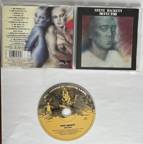 CD Steve Hackett Defector prezzo ebay