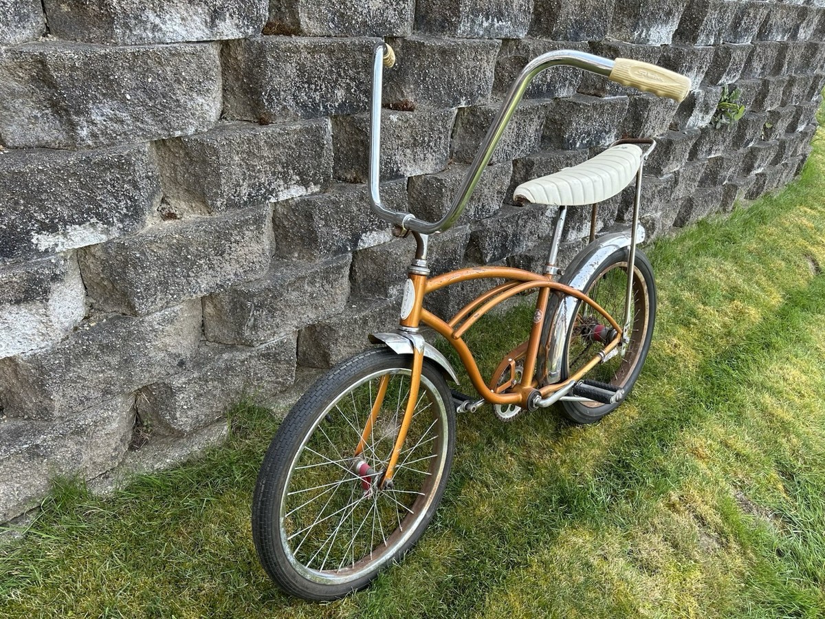 Rare Vintage 1965 Schwinn Sting-Ray Deluxe Shorty 20” Coppertone