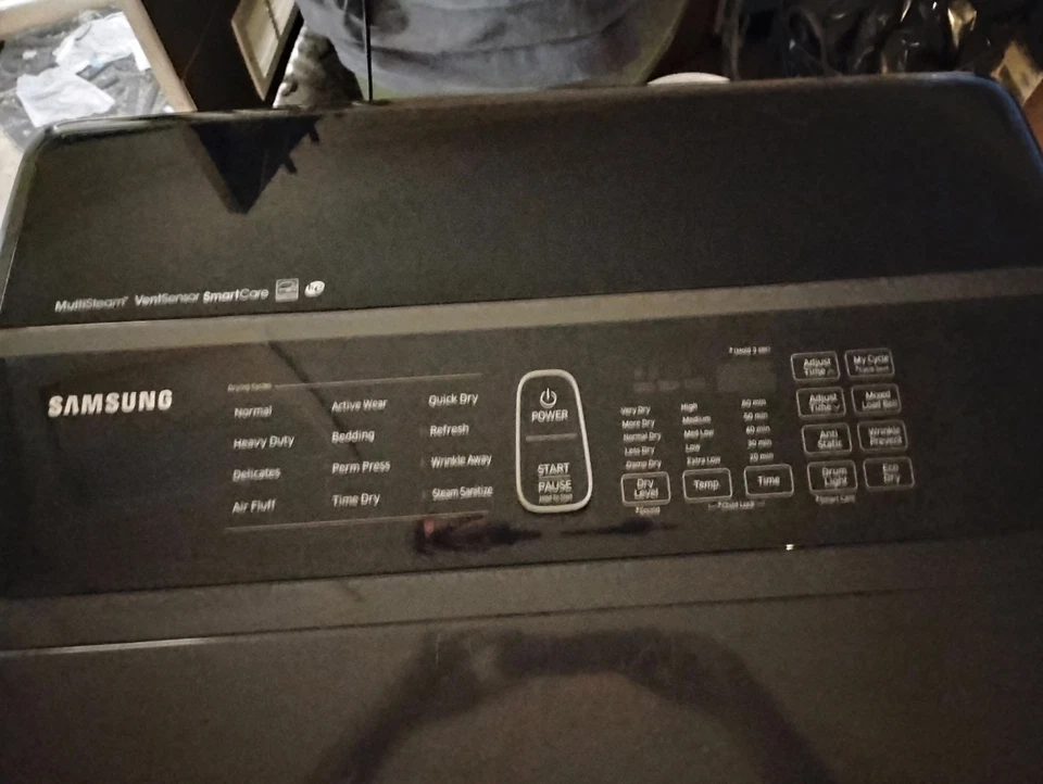 SamsungGas SmartDryer 7,4 pies cúbicos Capacidad Modelo Dv50k8600gv/a3**SOLO RECOGIDA PHX AZ** Foto 2 de 4
