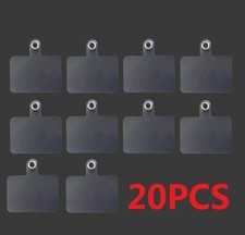 20Pcs Universal Phone Tether Tab Phone Lanyard Replacement Patches w/ Metal Ring