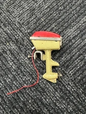 Vintage Mermaid Stream Line Battery Outboard Motor Boat Japan Toy Type OB-5