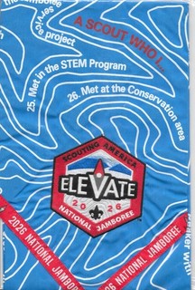 Participant Neckerchief 2026 National Jamboree Boy Scouts of America BSA BP