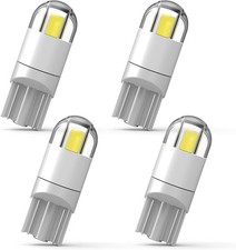 4pc T10 W5W LED Bulb 194 168 2825 White 6000K 12V Dome Map Courtesy Light