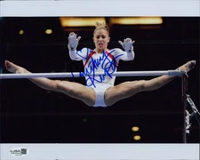 Courtney Kupets Olympic Gymnast Signed 8x10 Glossy Photo JSA Authenticated