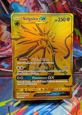 Pokemon Solgaleo GX Hidden Fates Full Art Black Star Gold Promo SM104a  on eBay
