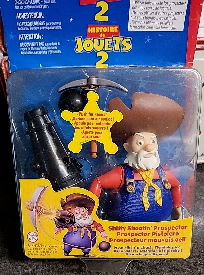 Disney Toy Story 2 Stinky Pete Shifty Shootin' Prospector 1999