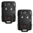 2 For 2014 2015 2016 2017 GMC Sierra 1500 2500 3500 HD Remote Car Entry Key Fob