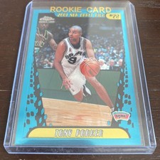 Tony Parker Rookie Card 2001. rookie card picture