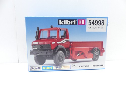 Kibri H0 54998 14998 kit Unimog, sin construir, NUEVO en EMBALAJE ORIGINAL #67451 | Zustand: Gebraucht