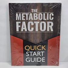 The Metabolic Factor  + Quick Start Guide by Jonny Bowden PhD Paperback New