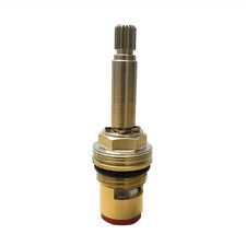 Faucet Cartridge, Brass Ceramic Stem Disc Cartridge Faucet Valve Replacement Qua