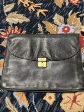 Vintage Goldpfeil Leather Briefcase/ Clutch 14x11