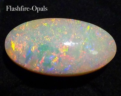 13,8 ct. GEM Solid  Opal Multicolor  Pattern Rot-Blau-Gold-Grün Flashfire-Opals