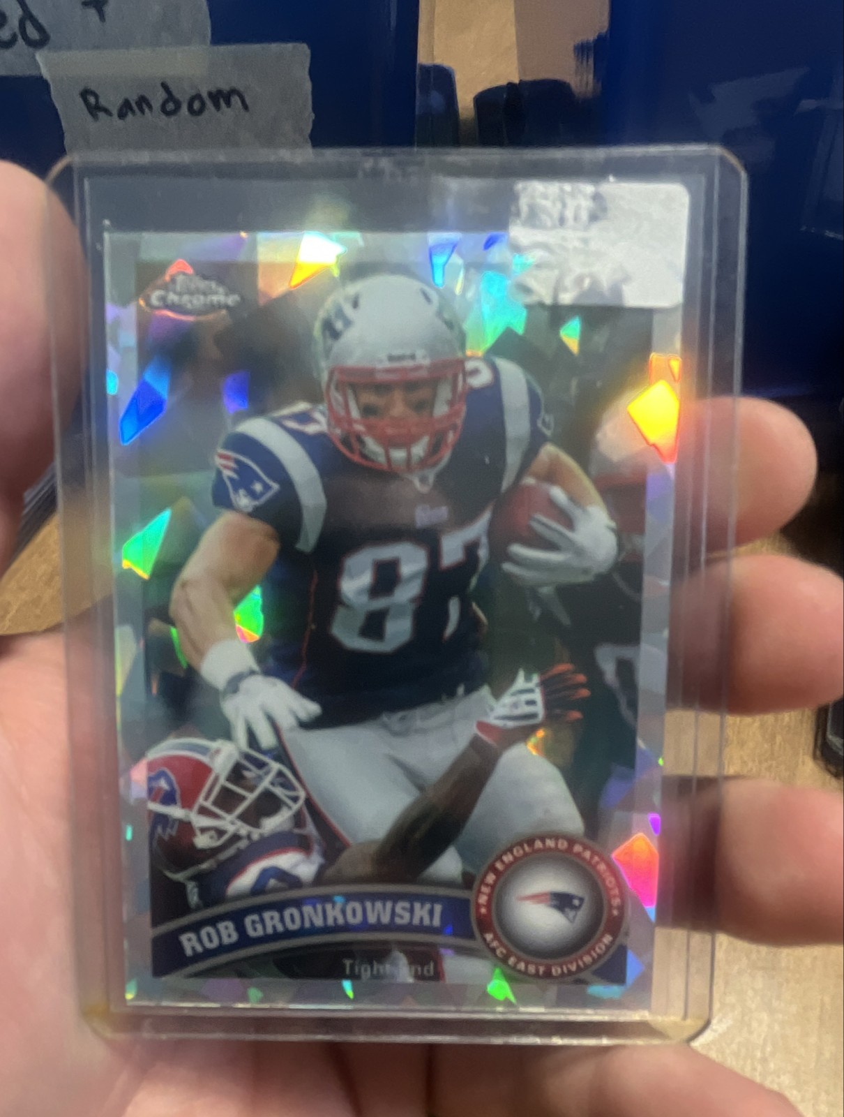 2011 Topps Chrome - Rob Gronkowski #132 Crystal Atomic Refractor /139