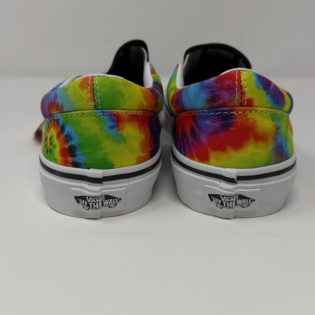NWT Vans Rainbow Tie Dye Spiral Rasta Multi Color Classic Slip On Shoes Sneakers 38f1dfce3f32036d85a55000bc44ec  main image 4