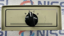 4 Way Manual Data Transfer Switch Box I/O ABCD Port Rotary Dial
