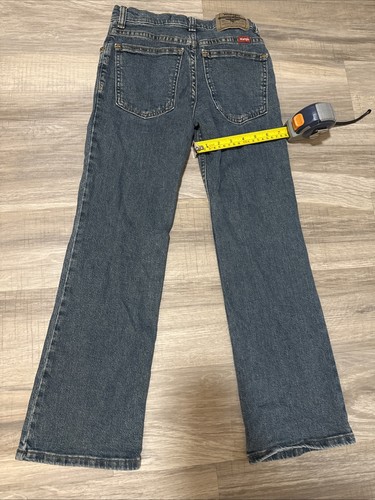 Wrangler Size 10 Regular Boys Classic Boots Style Denim Blue Jeans - Picture 9 of 9
