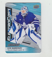 Ilya Samsonov 2023-24 Upper Deck Engrained ElectroCast  EC-27