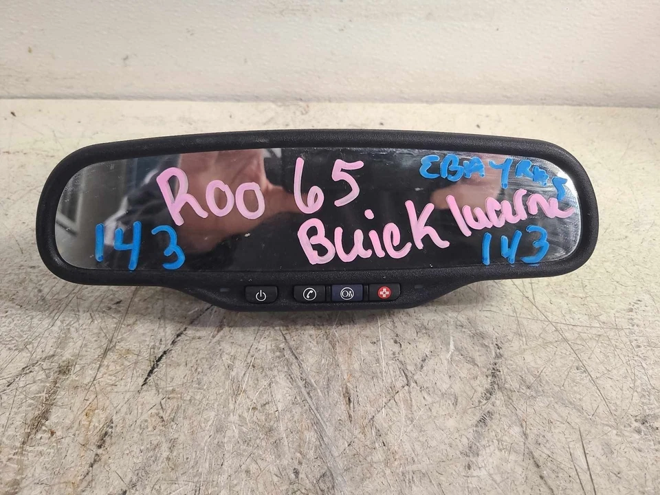 2008-2010 CADILLAC CTS 09-17 ENCLAVE 10-14 YUKON XL Rear View Mirror Oem - Image 3 of 4