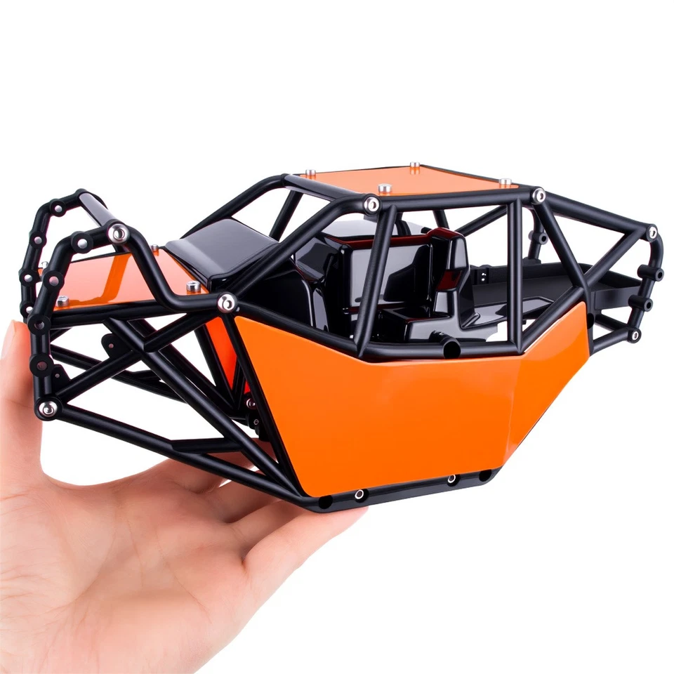 1/10 RC Rock Buggy Roll Cage Body Shell Chassis Kit for SCX10 II 90046 UTB10 DIY - Image 3 of 4