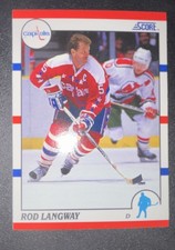 1990-91 Score - Rod Langway #20