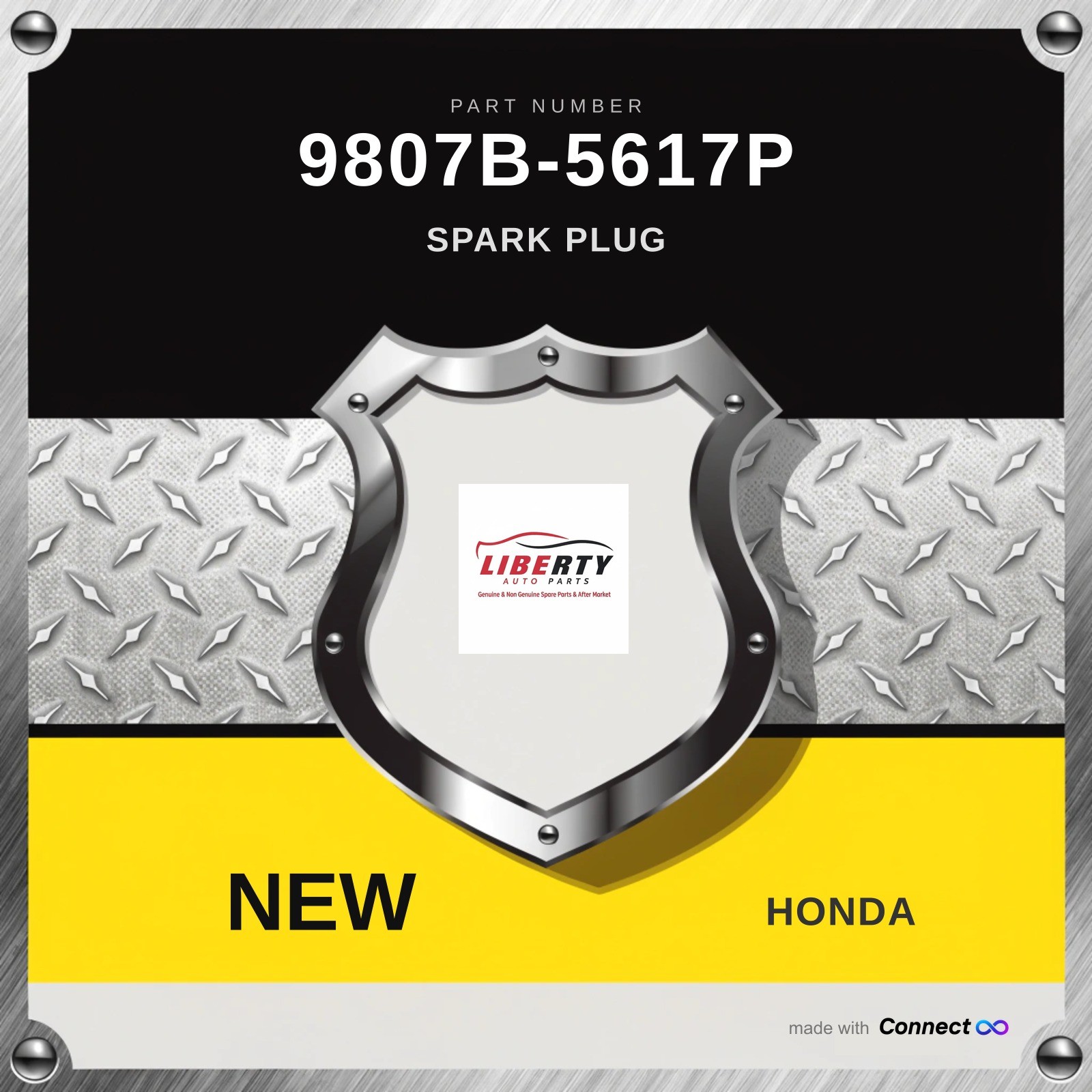 Genuine Honda Spark Plug 9807B-5617P