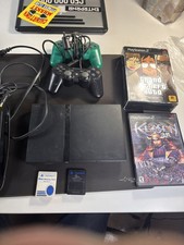 Sony Playstation PS2 Slim Console OEM Bundle. Tested. Works Great. Clean W games